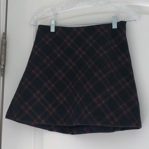 Princess Polly plaid mini skirt